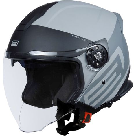 Casco Origine Palio 2.0 Scout negro mate gris talla XL (1/5)