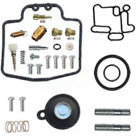 Kit di riparazione del carburatore per Yamaha Majesty YP125E (2003–2009) – Parti di ricambio compatibili, guarnizioni, membrane e O-ring inclusi-lsw