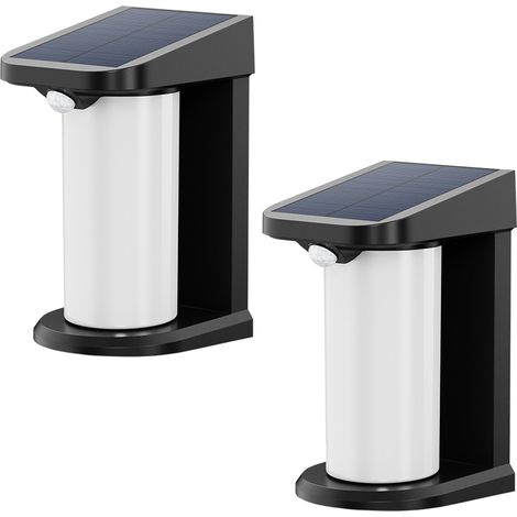 Set di 2 luci da parete con sensore solare 100LM LUSTY (1/5)