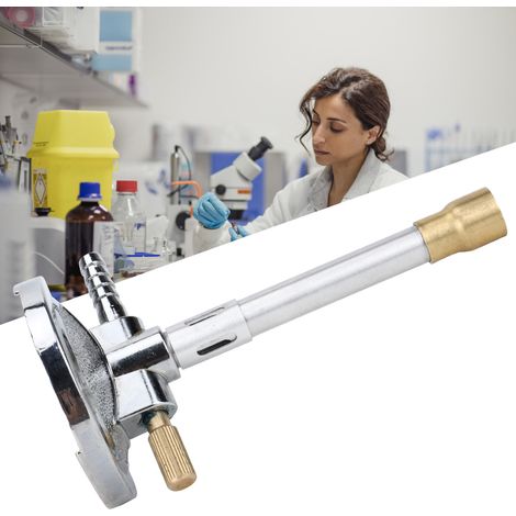 Bruleur de Laboratoire à Gaz avec Régulateur de Flamme et Kit Chauffage (1/5)