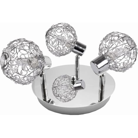 Plafonnier Candellux Collar 98-13750 chrome 44cm 3xG9