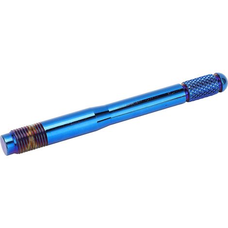 Goupille d'alignement de roue universelle bleue en acier inoxydable, goupille de positionnement de pneu, goupille de goujon de jante pour voiture M14x1,5 (1/5)