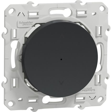 Wiser Odace - interrupteur volet-roulant - 4A - zigbee - anthracite (S540567W) (1/5)