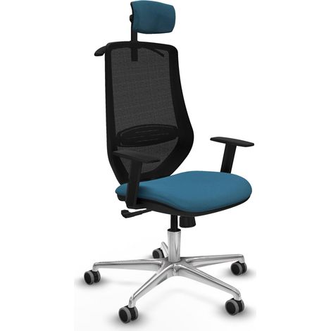 Piqueras y Crespo Mardos Sedia da Ufficio Nera Comfort