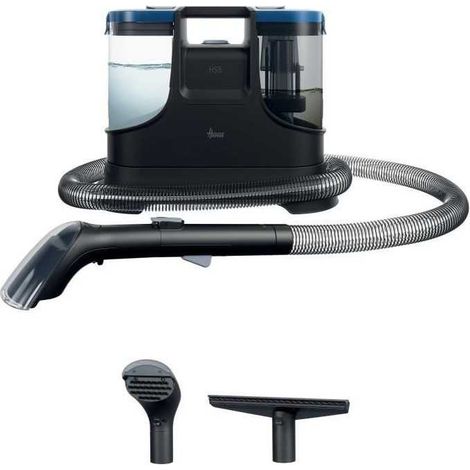 Nettoyeur Détacheur Shampouineuse HOOVER HS500 - Lave et Seche Tapis,Moquette, Canapé, Tissus, Sieges Voiture - Puissant 400W (1/3)