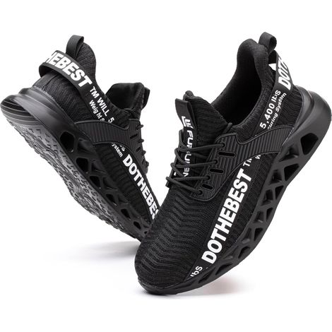 Chaussures de Sécurité Homme et Légère Baskets de Sécurité Femme Embout en Acier Chaussure Respirant Basket Securité Chaussures de Travail Homme Confortable Bottes de Sécurité (1/5)