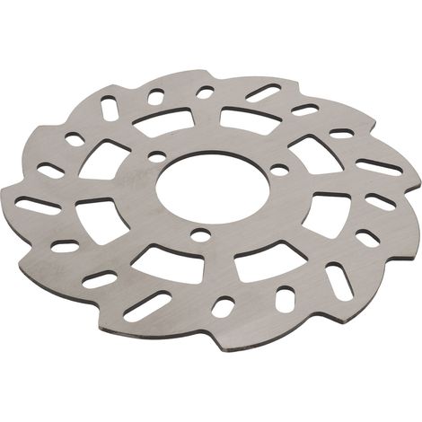 Disque de frein 140 mm, fixation 3 boulons, acier renforcé, 8 trous, léger, installation facile. Pièce détachée pour VTT et vélos de route. (1/5)