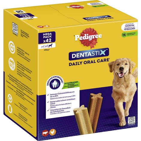 Pedigree Dentastix Adult Daily Oral Care Hundesnack 42 Stück Soft Snack