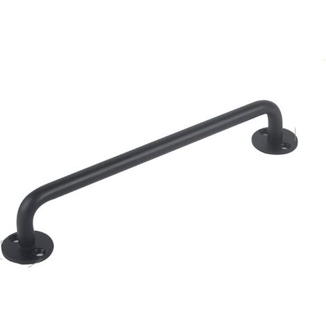 2 pièces poignée avec vis bouton de porte en alliage de zinc porte fenêtre porte en fer porte en bois porte de grange porte coulissante porte d'armoire poignée de porte de tiroir (noir) (1/3)