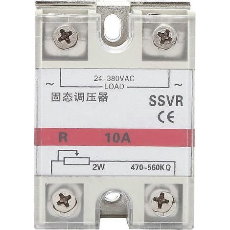Halbleiter-Spannungsregler (SSVR) für niedrige Frequenzen mit Gehäuse aus technischem Kunststoff, 10 A