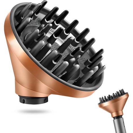 Diffuseur pour Dyson Airwrap, Diffuseur pour Seche Cheveux Dyson, Accessoires de Coiffure Compatibles avec Dyson Airwrap Styler HS01 HS05 (1/5)
