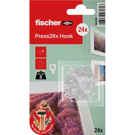 Fischer  garra  para  cuadros  Multipack  (24  uds.)  -  564381 (1/5)