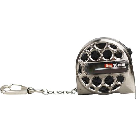 Mètres À Ruban Ruban À Mesurer Étanche en Acier Inoxydable,3m X 16mm Rétraction Et Auto-Blocage, Ruban À Mesurer Professionnel Haute Visibilité pour Géomètres, Ingénieurs Et Électriciens (1/5)