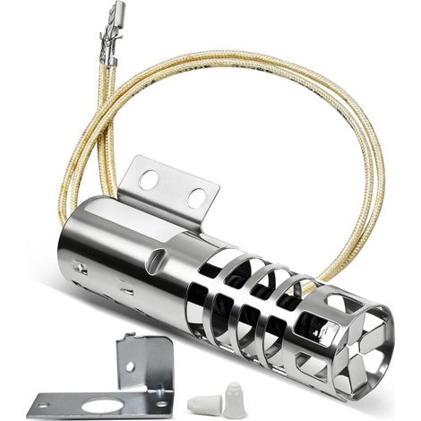 Runder Gasherdzünder WB2X9154, kompatibel mit (GE) JGBP32GEL1/JGSP21GEP1/JGBP30AEW1AA, Ersatz für WB13K10027/WB13K1/WB13K04/PS243425, runder Z-Zünder XL44 (3-1/2" lang, 120 V, 2,5-3,0 A)