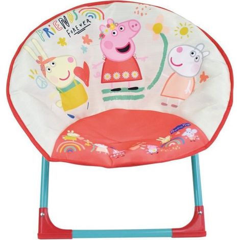 Siege lune Peppa Pig pliable pour enfant - FUN HOUSE (1/2)
