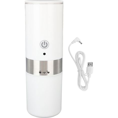 Machine à café portable entièrement automatique, capsules et café moulu, idéale pour les voyages et le bureau. (1/5)