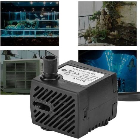 Petite pompe Aquarium Fish Tank fontaine pompe de circulation d\'eau pompe immersible -TUN (1/3)