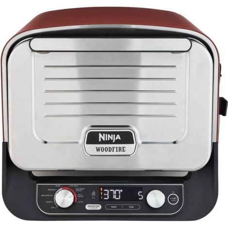 Ninja – Four à pizza électrique – Technologie Woodfire – 8 programmes de cuisson – Température jusqu'à 370°C – Puissance 2400W