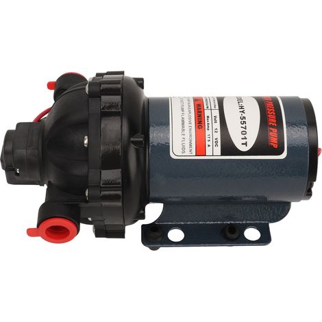 Pompe de lavage 12 V CC 70 PSI, filetage femelle G1/2, pompe à eau sous pression pour camping-car, bateau, pont, yacht, série 51, pompe simple (1/5)