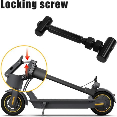 Specific locking screw accessories for the folding part of the Ninebot MAX G30 electric scooter