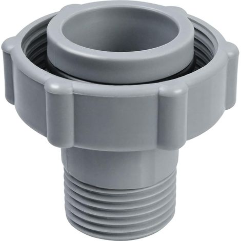 Conectores universales para mangueras de piscina de 1,5" (3,9 cm) para desagües de tuberías de jardín. (1/5)