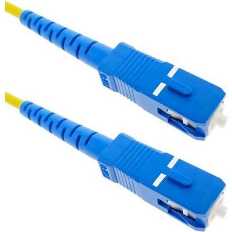 CABLE FIBRA OPTICA ROUTERS MONOMODO LIBRE DE HALOGENO SC/UPC  A SC/UPC 2M