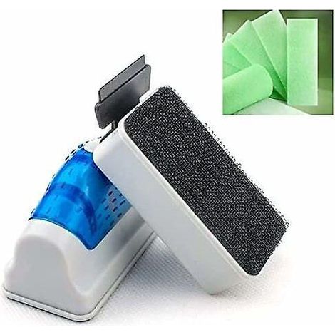 nettoyeur De Verre De Rservoir De Poissons Magntiques - Quipement De Nettoyage D'aimant D'aquarium Flottant Kits De Grattoir D'algue S Avec Une Po (1/5)