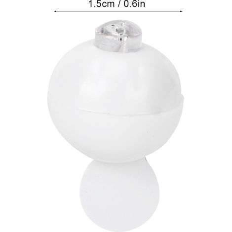 Lot de 100 mini lampes lumineuses LED rondes en forme de ballon, colorées, pour Noël, mariage, fête ou décoration intérieure. (1/5)