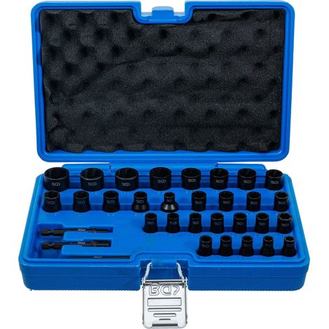 Werkzeugset bgs 32 teile größen 6 3 und 10 mm (1/4)