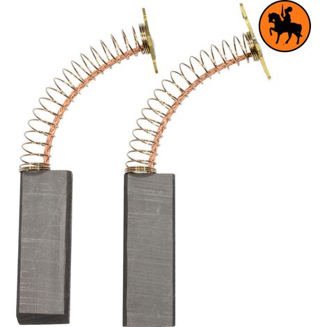 Balais de charbon pour machine à laver Bosch, Siemens, Constructa - 12,5 x 5 x 36 mm - 154740 / 00154740