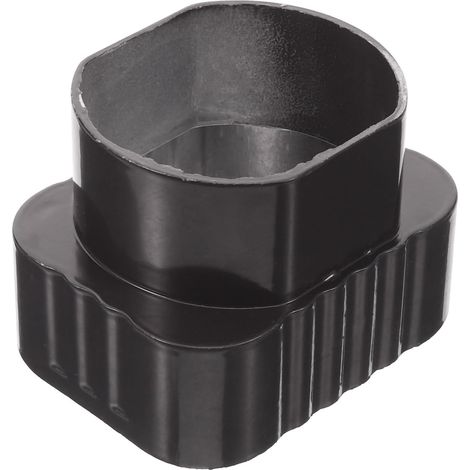Fitting of Driving of Gutter for Water Pluviales 60x80 Mm toward 75 Mm, Adapter Square to Round, Accessory of Gutter Outdoor, Connector of Roofing for Drainage (1/5)