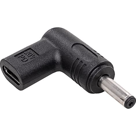 Adaptador USB-C / 4,0 x 1,35 mm para portátil AK-ND-C15, adaptador de suministro de energía de 100 W (1/3)