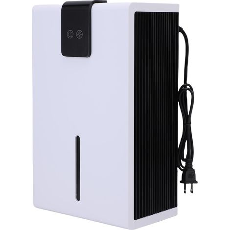 White Household Dehumidifier Air Purification Auto Shutoff Multifunctional Home Dehumidifier 2.8L Capacity