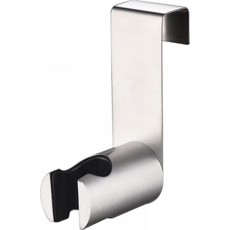 Robinet de bidet,Support Douchette Toilette Acier Inoxydable Support Titulaire pour Douchette WC, ST19A (1/5)
