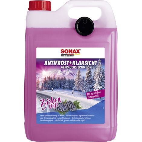 Sonax Scheibenfrostschutz -18°C gebrauchsfertig 5L Zirbenduft Scheibenreiniger