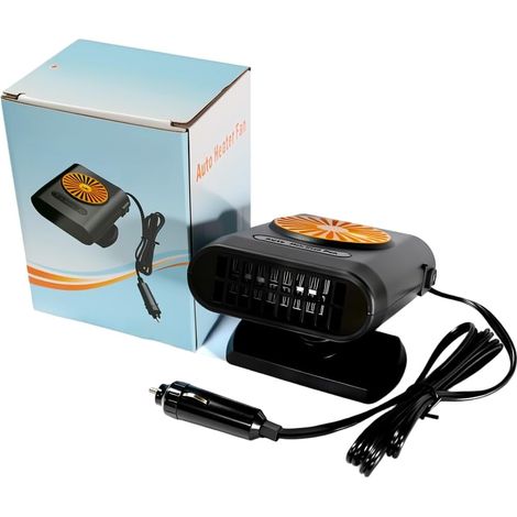ZYNCUE Ventilateur de chauffage automobile portable 12 V avec (1/2)