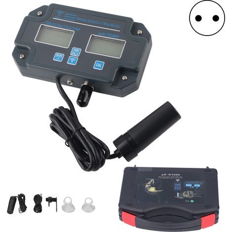 PHW3988 Multiparameter Water Quality Tester, Remote Control with App: pH, EC, TDS, Salt, S.G., Temperature Meter, Online Monitor (1/5)