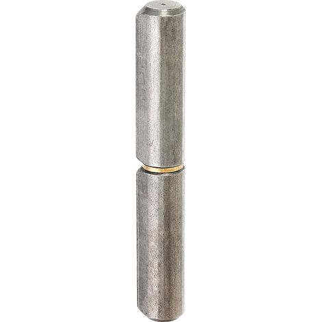 Gond à souder Acier en Parties Ø10 mm Quincaillerie, Gris