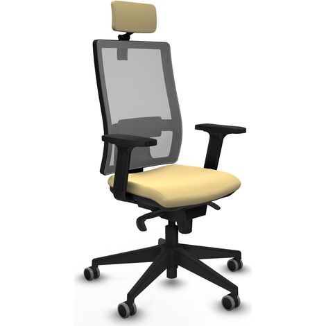 Bürostuhl piqueras y crespo Horna grau Mesh und Kunstleder