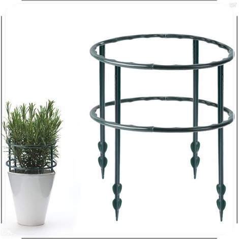 Set mit 12 Pflanzenstützen für Kletterpflanzen, modulare und verstellbare Blumenstütze, ideal für Kletterpflanzen, Gemüse und Blumen. (1/5)