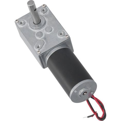 Convient pour DC 24V, boîtier métallique, acier inoxydable, 8x33mm, moteur CC à faible friction, 12RPM. (1/5)