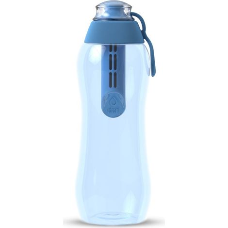 Gourde filtrante Dafi bleue 0,3 l + filtre (1/3)