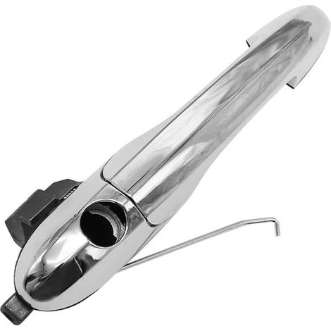 Adecuado para manija derecha. Manija de puerta exterior cromada para Fiat 500, lado del conductor derecho. Número de pieza: 735592012 (1/5)