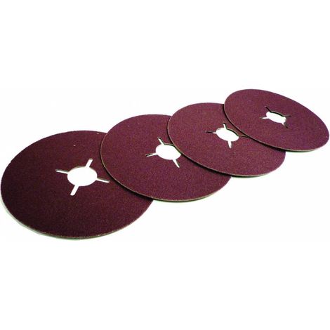 Disco Abrasivo Fibrato D 178 Mm Grana 100 - 50 Pz