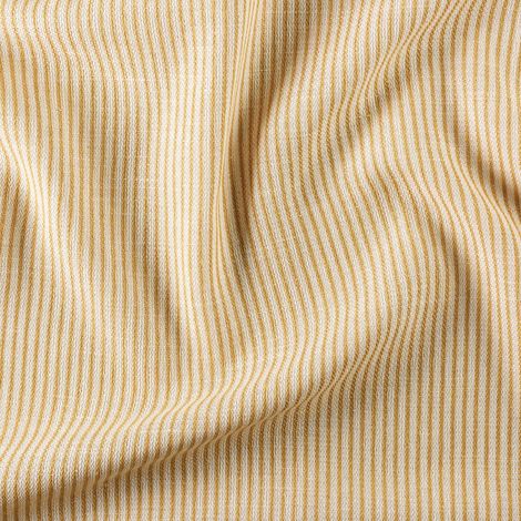 Tissu rayé double face style bord de mer Jaune 280 cm