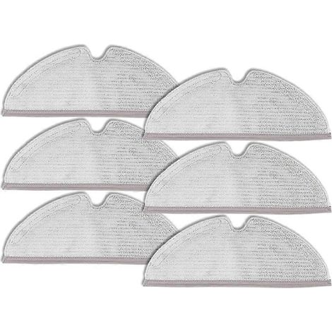 Lot de 6 chiffons de rechange pour balai S5 Max, S6 Pure et S6 Max (1/5)