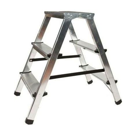 Scala sgabello Awtools alluminio 2,61 metri 125 kg