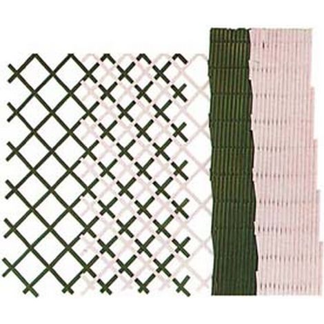 5PZ TRALICCI IN PLASTICA PER RAMPICANTI - colore bianco - mt.2x1
