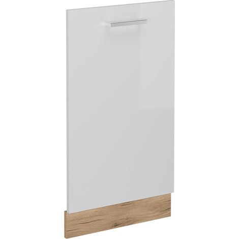 Coperchio per lavastoviglie R-Line, Bianco lucido, 45 cm senza piano di lavoro, Vicco