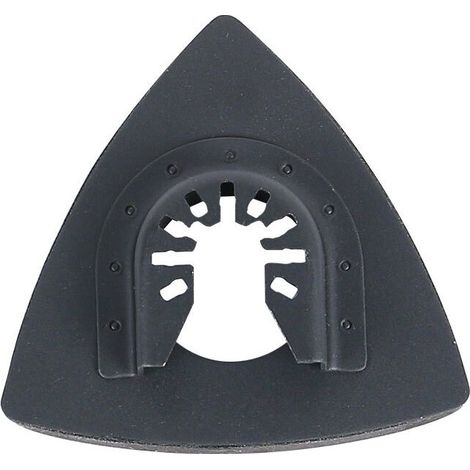 VURAHOME - Tampon de ponçage triangulaire universel monobloc disque de ponçage triangulaire trésor universel accessoires de machine multifonctions manchon de ponçage pour le travail du bois doigt de s (1/4)